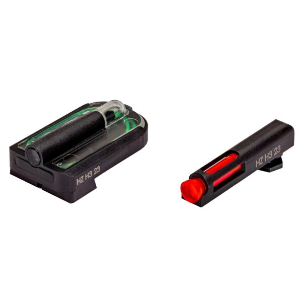 HIVIZ FASTDOT H3 Red Front Green Rear Sight for Glock MOS 9mm| 40 S&W | 357 Sig - Precision Shot Firearms