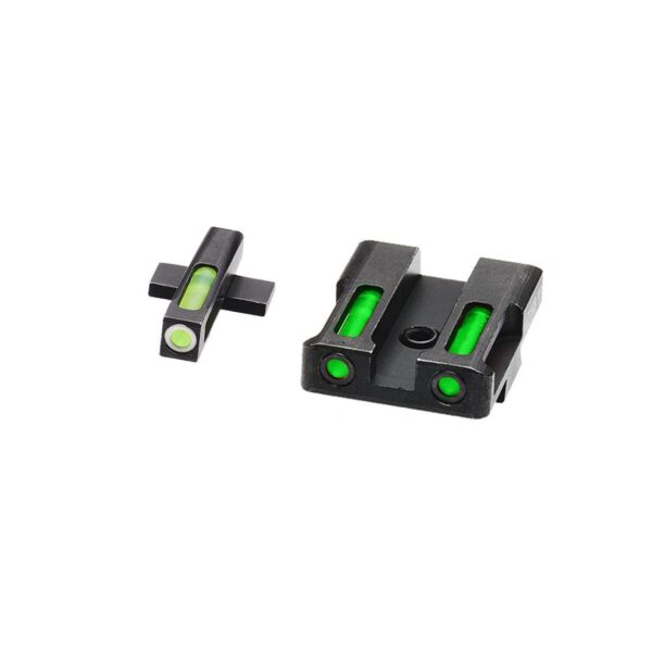HIVIZ LiteWave H3 Green/White Front Ring sight for Springfield Models XDXDSXDE and XD-M models - Precision Shot Firearms