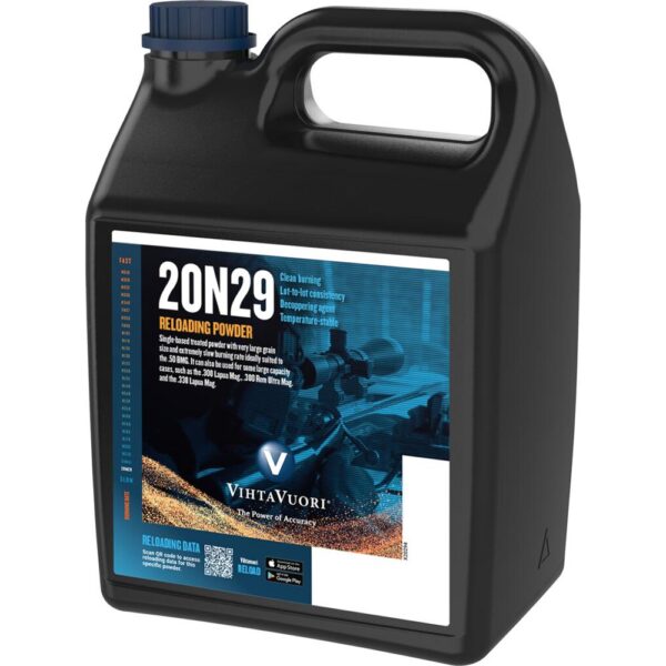 Vihtavuori 20N29 Rifle Powder - 8lbs - Precision Shot Firearms
