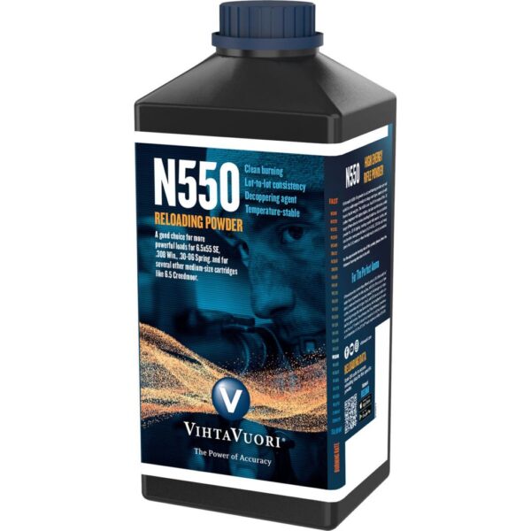 Vihtavouri N550 Rifle Powder - 1lbs - Precision Shot Firearms