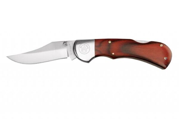 Sarge Knives Gambler Lock Back Folding Knife 2-3/4" Clip Point Blade Wood - Precision Shot Firearms