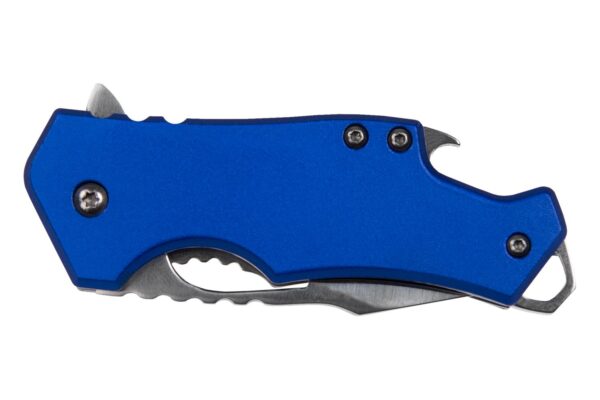 Sarge Knives Blue Fuse- Blue Pocket Knife & Bottle Opener - Precision Shot Firearms