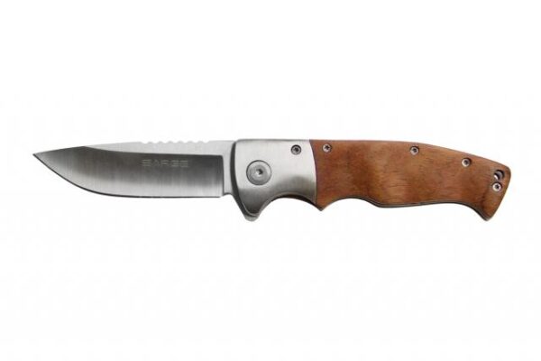 Sarge Knives Flash - Wooden Swift Assisted Folding Knife - 7-3/4" Overall Length - Precision Shot Firearms