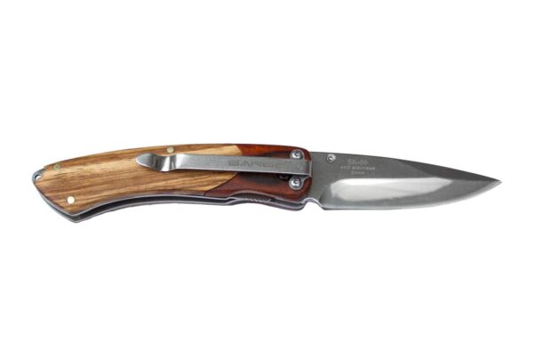 Sarge Knives Ranger - Two Tone Wooden Liner Locking Knife - Precision Shot Firearms