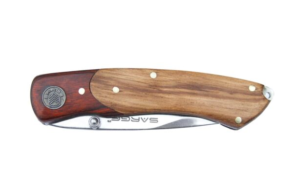 Sarge Knives Ranger - Two Tone Wooden Liner Locking Knife - Precision Shot Firearms