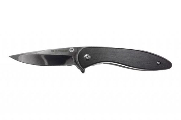 Sarge Knives Black Brushed Swift Assist Folding Knife - Precision Shot Firearms