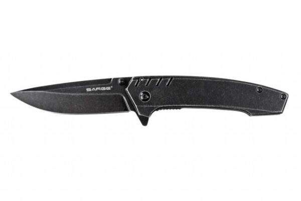 Sarge Knives Stone - Stonewash Frame Lock Folder - Precision Shot Firearms