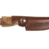Sarge Knives Terrain Fixed Blade Knife 3-1/2" Gut Hook Wood & Stag - Precision Shot Firearms