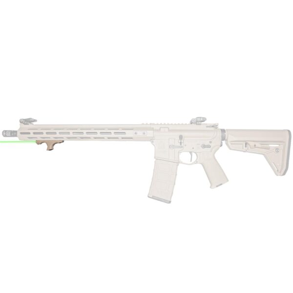 Viridian HS1 FDE Handstop with Green Laser M-Lok Mounting - Precision Shot Firearms