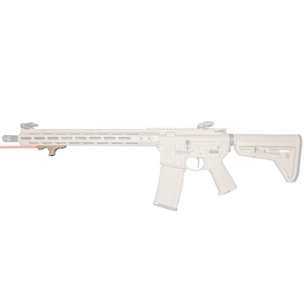 Viridian HS1 FDE Handstop with Red Laser M-Lok Mounting - Precision Shot Firearms