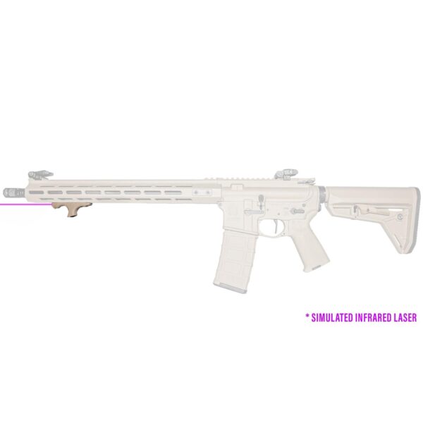 Viridian HS1 FDE AR Handstop with Infrared Laser M-Lok Mounting - Precision Shot Firearms