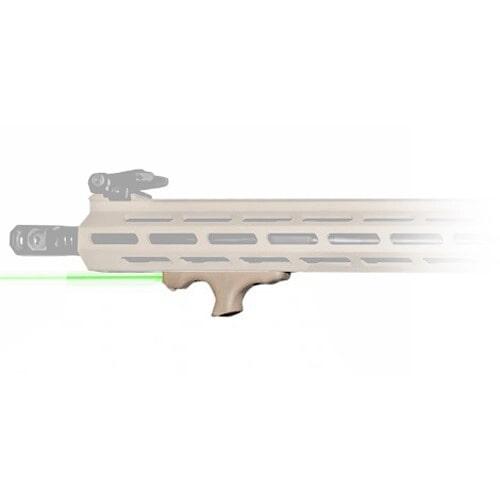 Viridian HS1 Hand Stop with Green Laser FDE with Picatinny Adapter - Precision Shot Firearms