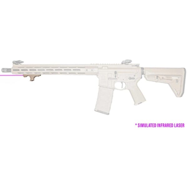 Viridian HS1 Hand Stop with Infrared Laser FDE with Picatinny Adapter - Precision Shot Firearms