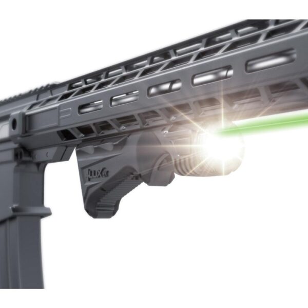 Viridian 4LUX 2K DUO Angled Foregrip w Integrated Tactical Weapon Light Green Laser SAFECharge - Precision Shot Firearms