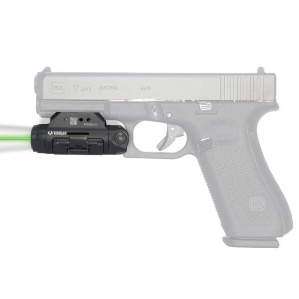 Viridian X5L Gen 3 Universal Handgun Mount Green Laser w/ Tactical Light 500 Lumens - Precision Shot Firearms