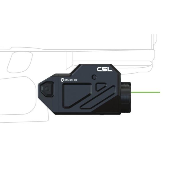 Viridian C5L Universal Green Laser and Tactical Weapon Light 600 Lumens w SAFECharge - Precision Shot Firearms