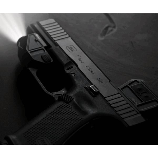 Viridian Custom CTL for Glock 17/19/22/23 580 Lumen Tactical Light w SAFECharge - Precision Shot Firearms