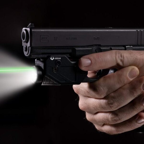 Viridian Custom C5L for Glock 17/19/22/23 Green Laser and 550 Lumen Tactical Light - Precision Shot Firearms