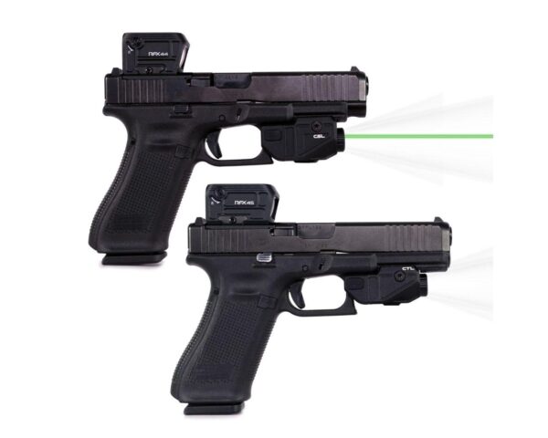 Viridian Custom C5L for Glock 17/19/22/23 Green Laser and 550 Lumen Tactical Light - Precision Shot Firearms