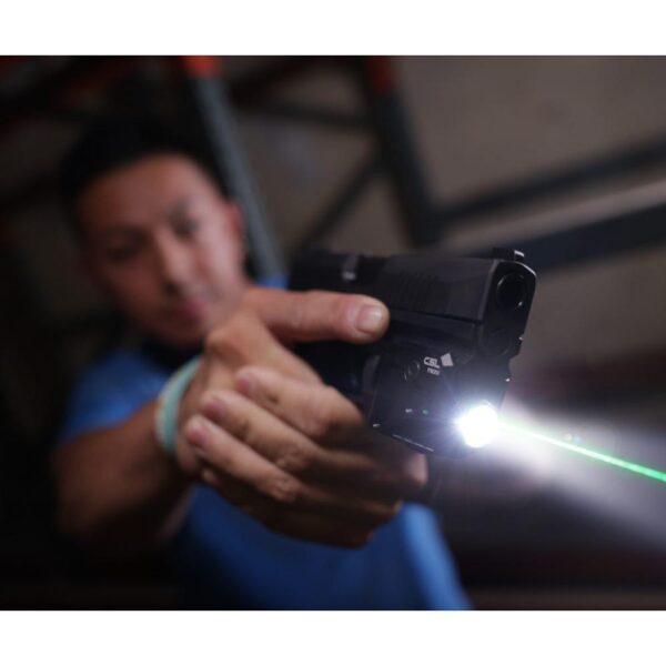 Viridian C5L Micro Universal Green Laser and 550 Lumen Tactical Light w SAFECharge - Precision Shot Firearms