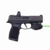 Viridian Custom C5L for Sig P365 GRN Laser and 550 Lumen Tactical Light w SAFECharge - Precision Shot Firearms