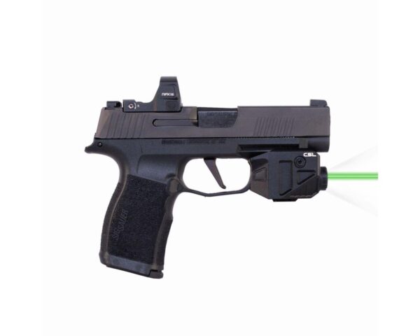 Viridian Custom C5L for Sig P365 GRN Laser and 550 Lumen Tactical Light w SAFECharge - Precision Shot Firearms