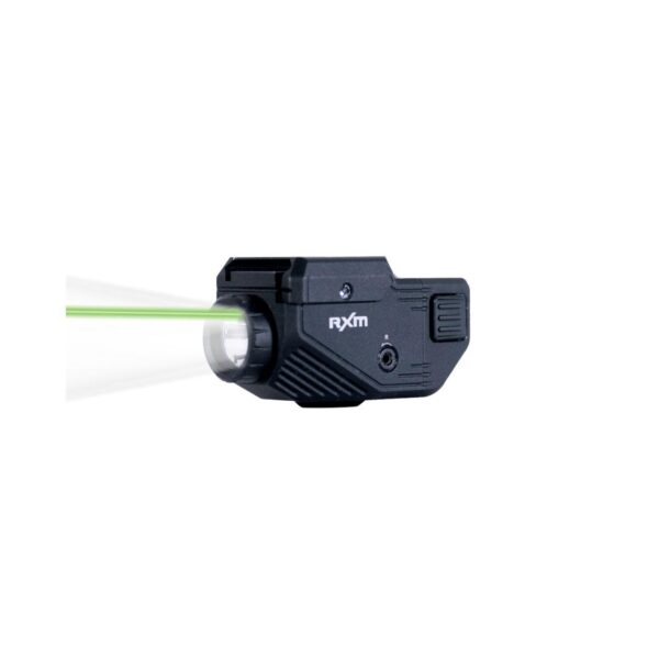 Viridian C5L Custom Ruger RXM Green Laser 580 Lumen Light - Rechargeable Black - Precision Shot Firearms