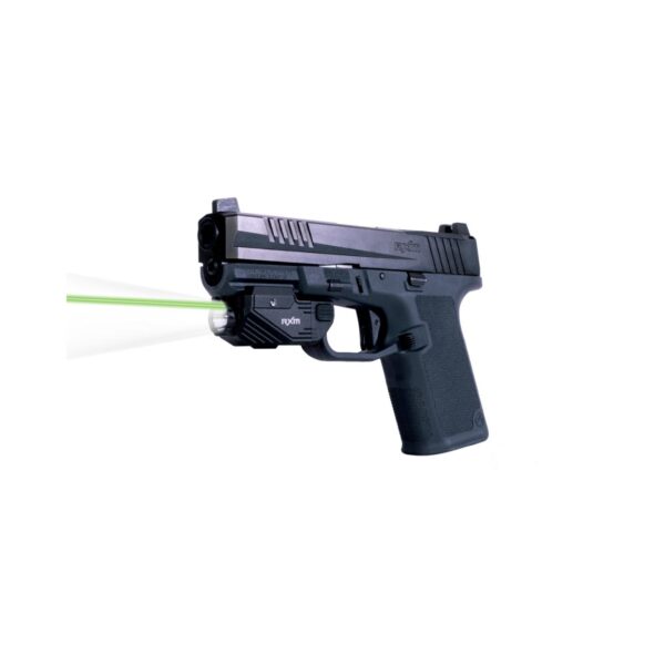 Viridian C5L Custom Ruger RXM Green Laser 580 Lumen Light - Rechargeable Black - Precision Shot Firearms