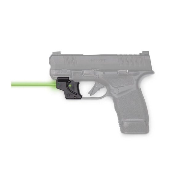 Viridian E Series Green Laser Black Springfield Hellcat with Kydex IWB Holster Black RH - Precision Shot Firearms