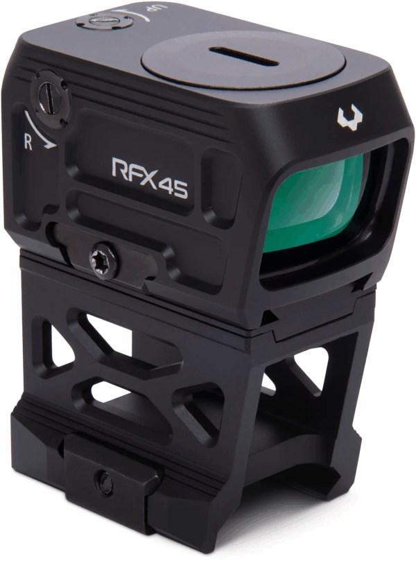 Viridian RFX45 Pro Closed Emitter Green Dot Reflex Sight ACRO Compatible INSTANT-ON Includes Plates & Mounts - Precision Shot Firearms