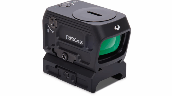 Viridian RFX45 Pro Closed Emitter Green Dot Reflex Sight ACRO Compatible INSTANT-ON Includes Plates & Mounts - Precision Shot Firearms
