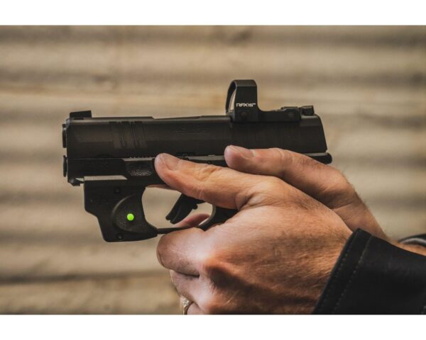 Viridian RFX15 1x17 Micro Green Dot Reflex Sight - SHIELD Mounting pattern INSTANT-ON - Precision Shot Firearms