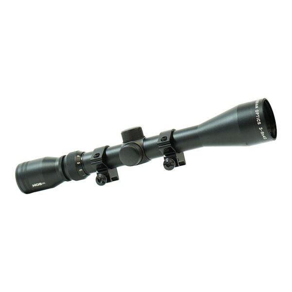 Viridian EON Rifle Scope 3-9x40 R4 Black with Rings Retail Box - Precision Shot Firearms