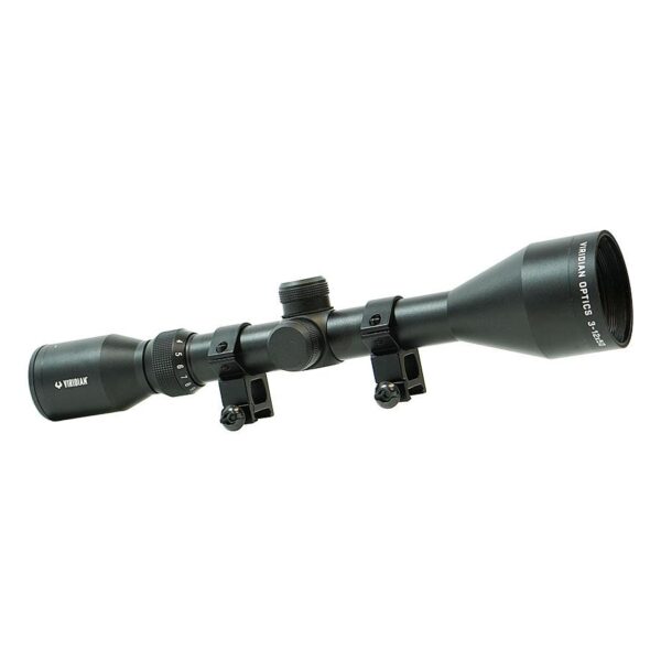 Viridian EON Rifle Scope 3-12x50 R4 Black with Rings Retail Box - Precision Shot Firearms