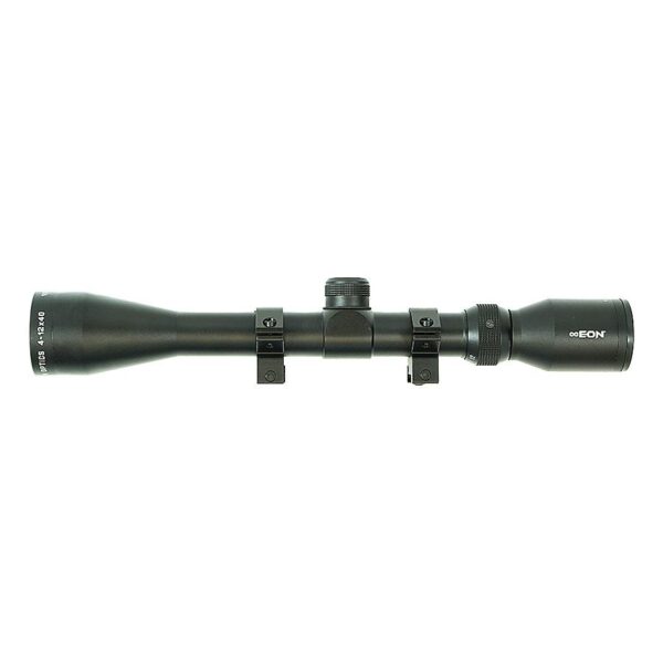 Viridian Rifle Scope 4-12x40 R4 Black with Rings Retail Box - Precision Shot Firearms