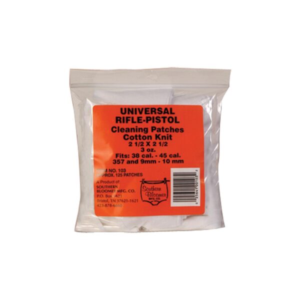 Southern Bloomer Rifle Patches-.38 -.45 cal Rifle Patches -125/ct - Precision Shot Firearms