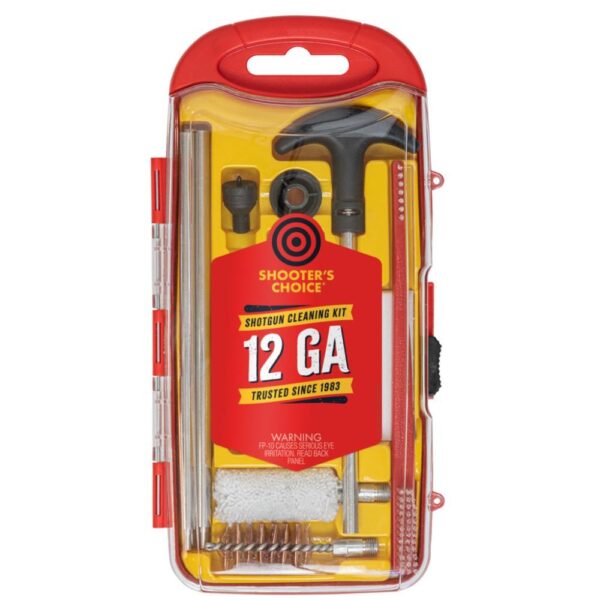 Shooters Choice 12 ga Shotgun Cleaning Kit with Aluminum Rod - Precision Shot Firearms