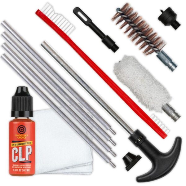 Shooters Choice 12 ga Shotgun Cleaning Kit with Aluminum Rod - Precision Shot Firearms