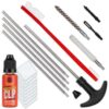 Shooters Choice .22 Cal Rifle Cleaning Kit with Aluminum Rod - Precision Shot Firearms