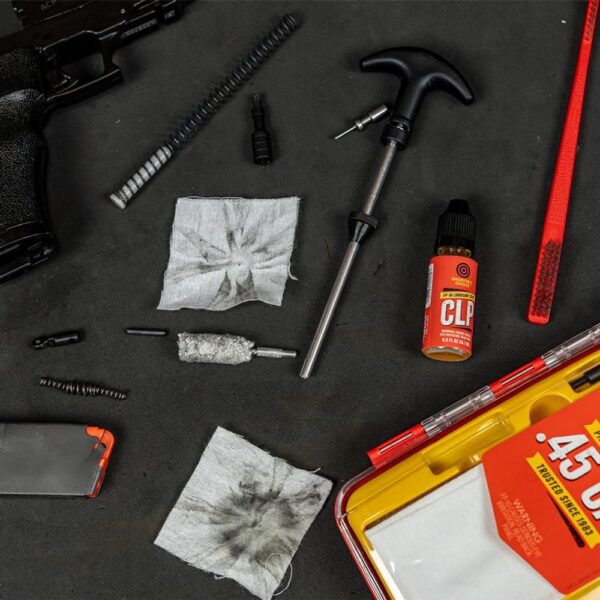 Shooters Choice .45 Cal Handgun Cleaning Kit with Aluminum Rod - Precision Shot Firearms