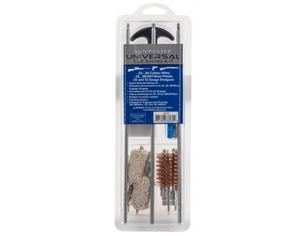 Gunmaster Universal Cleaning Kit in Re-Usable Clamshell-19 piece - Precision Shot Firearms
