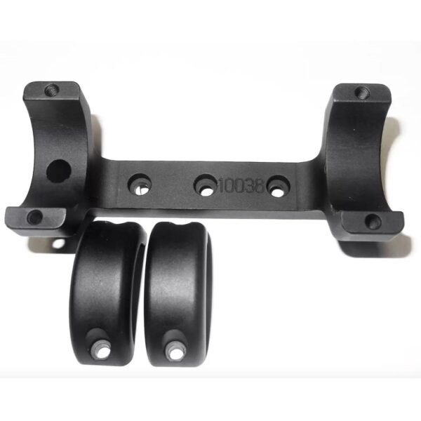 DNZ Game Reaper CVA Rifle Scope Mount For Newer Black Powder & Rifle Barrels - 1" High - Black - Precision Shot Firearms