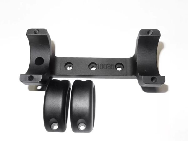 DNZ Integrated Rings & Base Mount - CVA Black Powder Rifles 30mm High - Black - Precision Shot Firearms