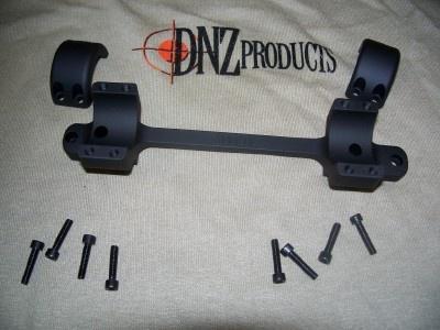 DNZ Freedom Reaper 1-Piece Tactical Scope Mount - Remington 700 LA RH 1" Low Tactical Black - Precision Shot Firearms