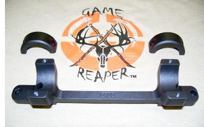 DNZ Game Reaper 1-Piece Scope Mount - Remington 700 LA 1" Low Black - Precision Shot Firearms