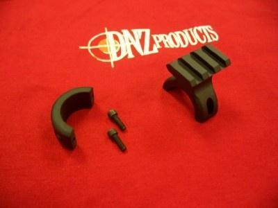DNZ 1-Piece Freedom Reaper Picatinny Ring Rail Accessory Ring - 1" Black - Precision Shot Firearms