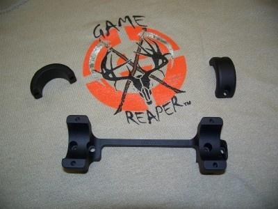 DNZ Game Reaper 1-Piece Scope Mount - Savage 93R17 1" Medium Black - Precision Shot Firearms
