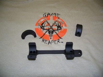 DNZ Game Reaper 1-Piece Scope Mount - Remington M7 1" Medium Black - Precision Shot Firearms