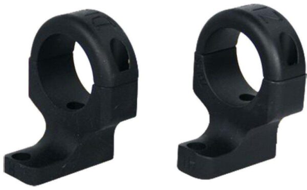 DNZ Hunt Masters 2-Piece Scope Mount (2 Screws) - Howa 1500 Mossberg 100ATR 4x4 Weatherby Vanguard Remington 700 721 722 725 - 1" Medium Black - Precision Shot Firearms