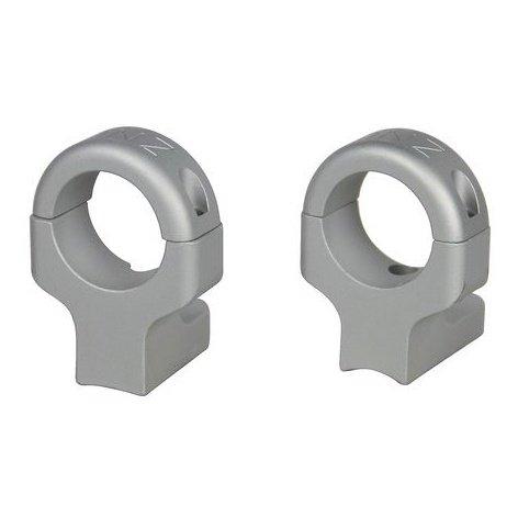 DNZ Game Reaper 2 Two-Piece Scope Mount - Browning A-Bolt Sako A7 Steyr Long & Short Action - 1" Medium Silver - Precision Shot Firearms